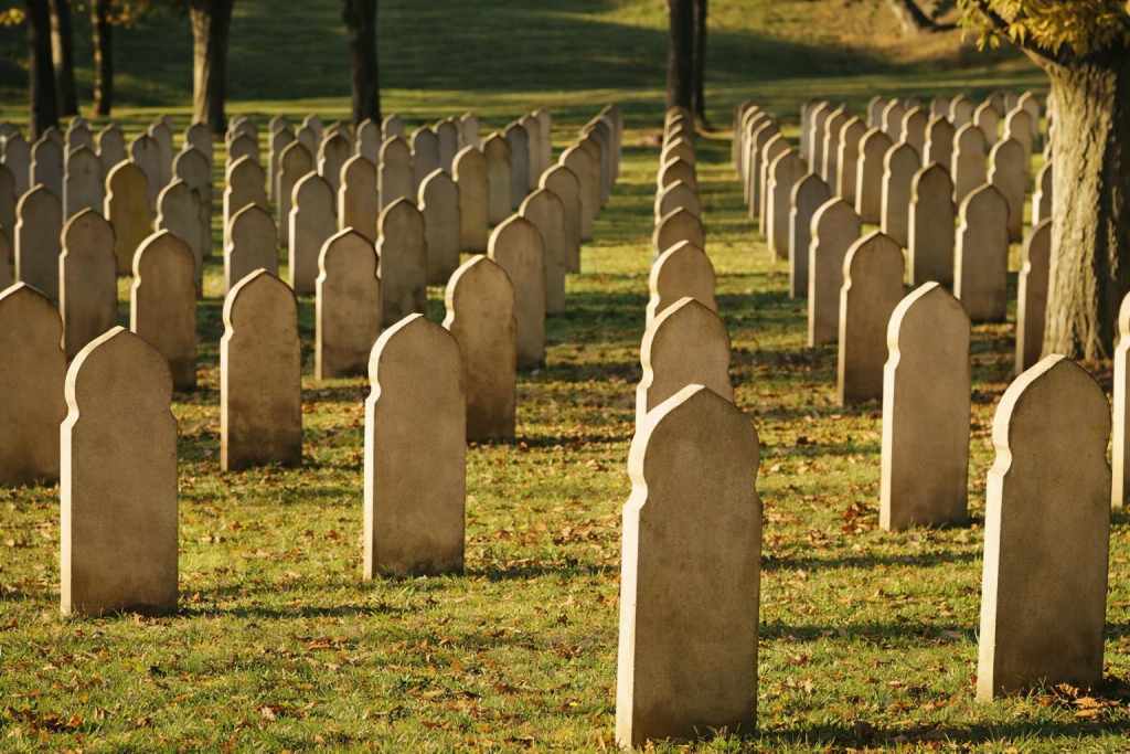 Inhumation en carré musulman